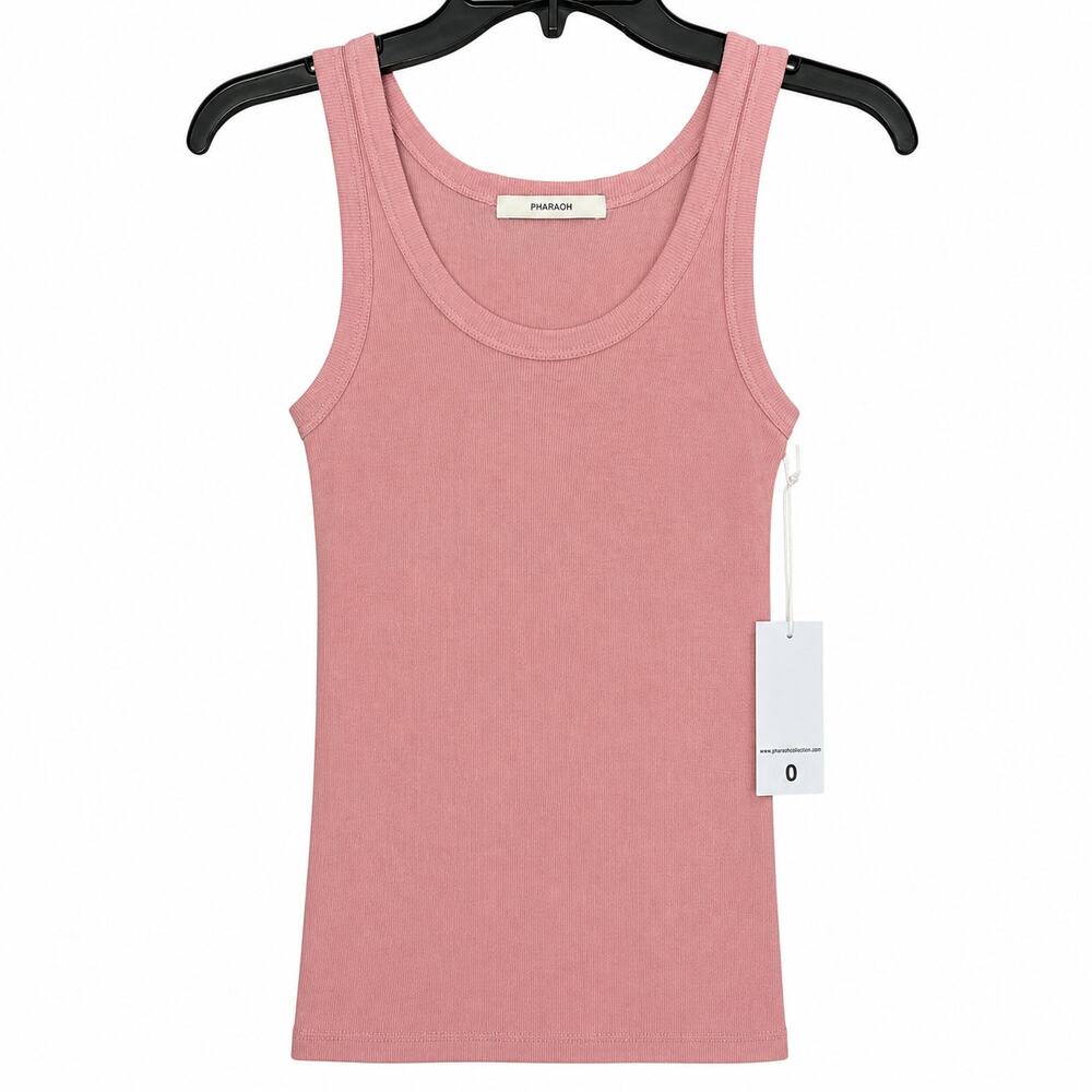 Pharaoh Collection Cass Tank in Lightweight Rib Color Bubble Size 0/XS